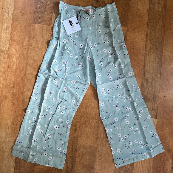 Beach Riot Mint Flower Celine Pant - Picture 4 of 6